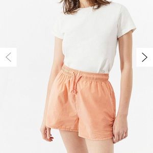 NEW Urban Outfitters Poplin Jogging Shorts